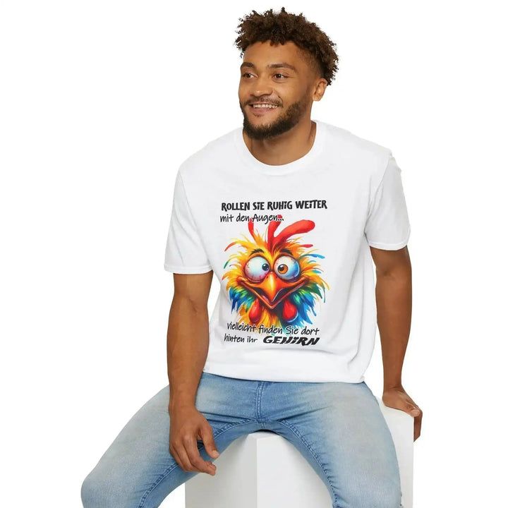 Morgenmuffel - Huhn T-Shirt – Lustiges Kaffee - Shirt - KlareAnsage