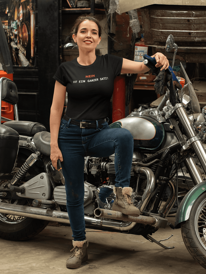 Nein ist ein ganzer Satz T-Shirt – Starkes Statement Shirt - KlareAnsage