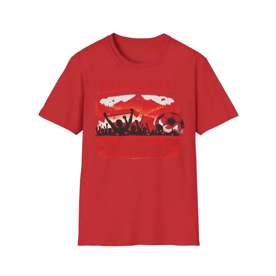 Österreich Tee Supporter, Unisex Stadion Outfit, Matchday Tee aus Baumwolle, perfektes Geschenk - KlareAnsage