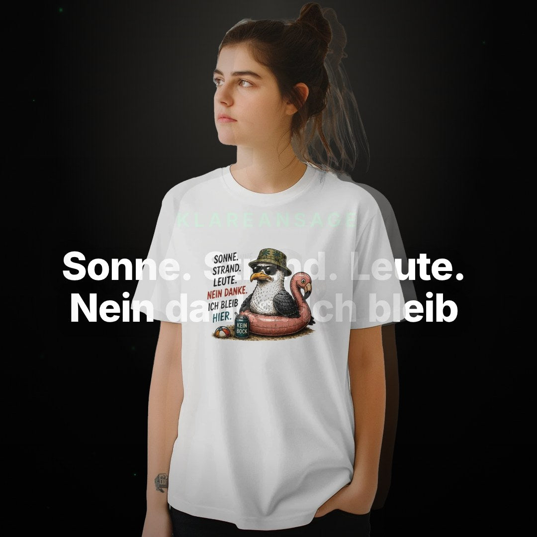 Sonne. Strand. Leute. Nein danke. Ich bleib hier. – Clean Showcase
