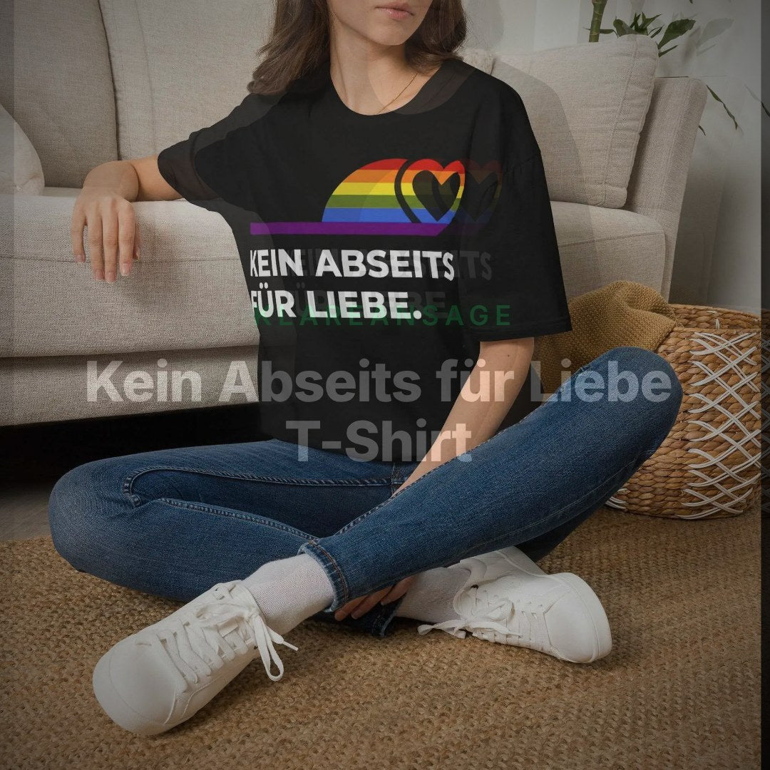 Kein Abseits für Liebe T-Shirt – Clean Showcase
