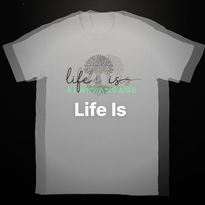 Life Is – Lebensbaum Pride T-Shirt | Minimalistisches Statement Shirt – Clean Showcase