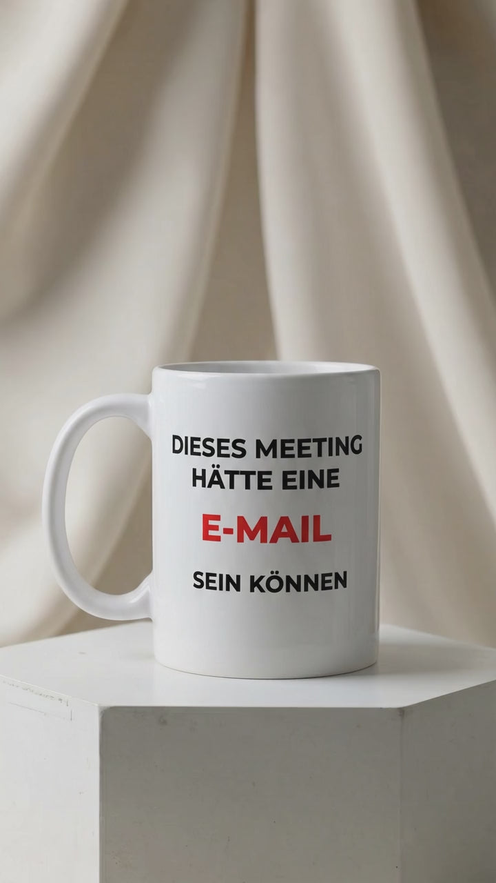 Keramik Tasse Mit Lustigem Spruch Für Das Büro
