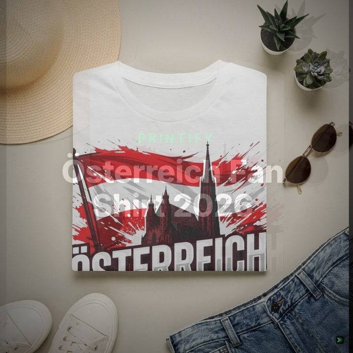 Österreich Fan Shirt 2026 – Heimspiel T-Shirt – Clean Showcase
