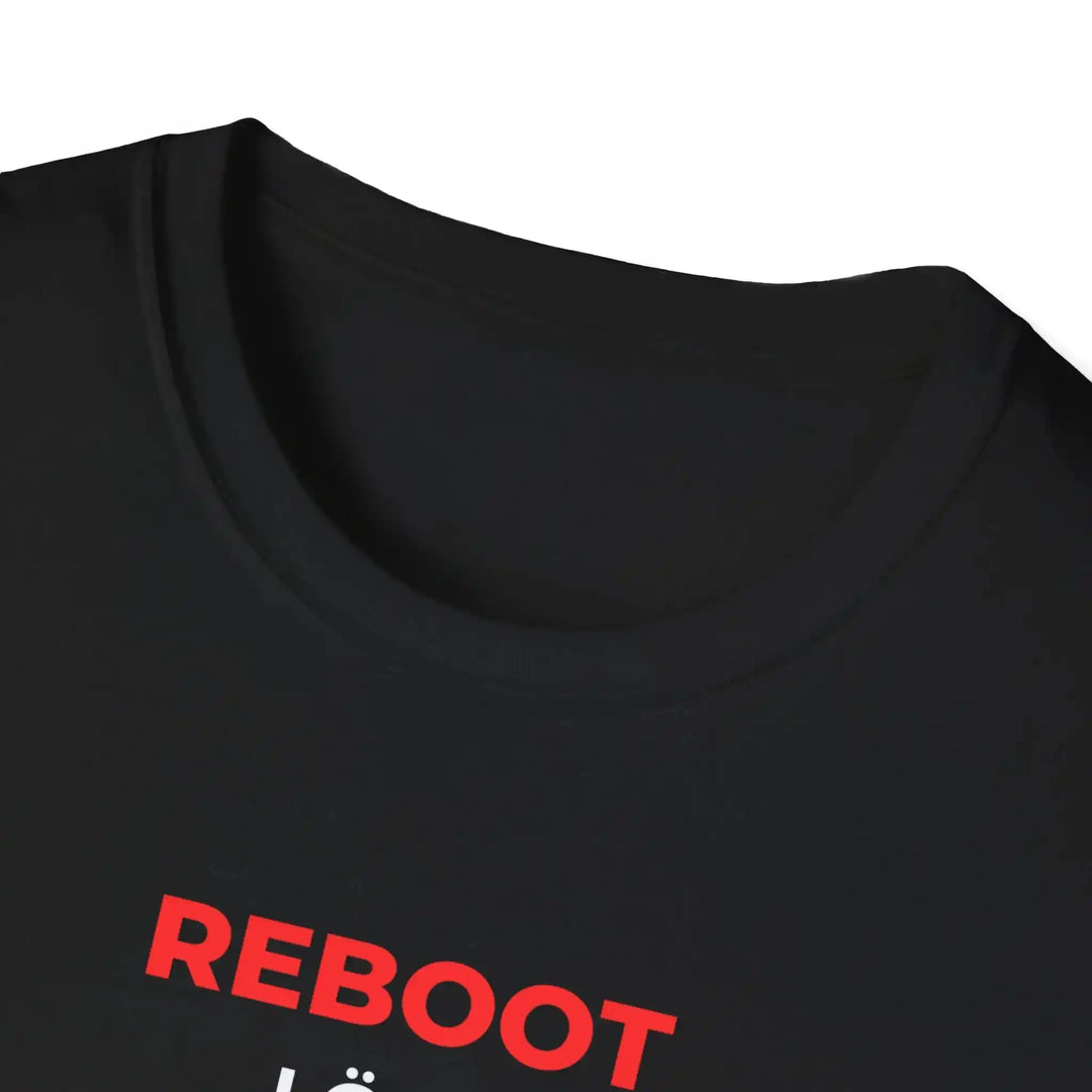 REBOOT LÖST ALLES – IT Humor T-Shirt | KlareAnsage - KlareAnsage