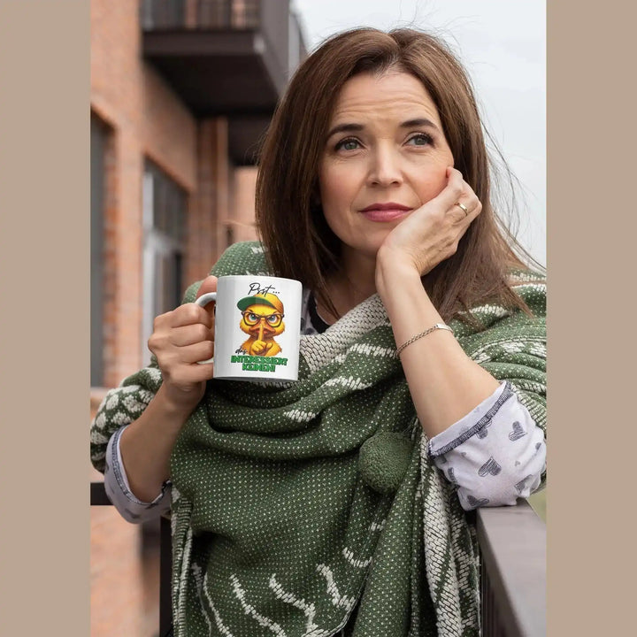 Sarkasmus Tasse | Freches Küken mit Cap | Humor Becher fürs Büro | Geschenkidee | Gratisversand USA - KlareAnsage