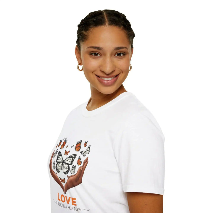Self - Love Butterfly Shirt – Inclusion &amp; Pride Statement - KlareAnsage