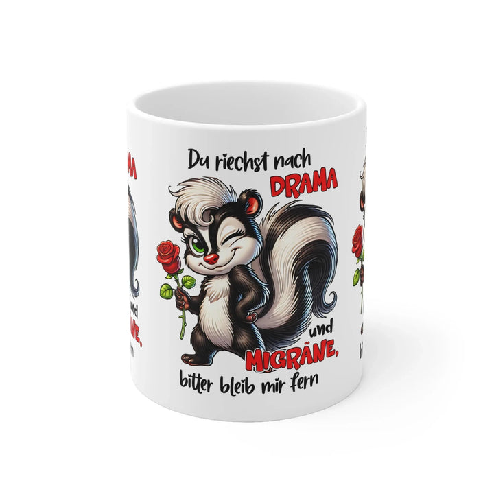 Stinktier Tasse mit frechem Spruch – lustiges Geschenk - KlareAnsage
