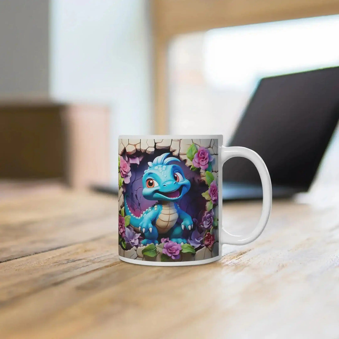 Süßer Baby Drache Becher – Magische Tasse für Kinder - KlareAnsage