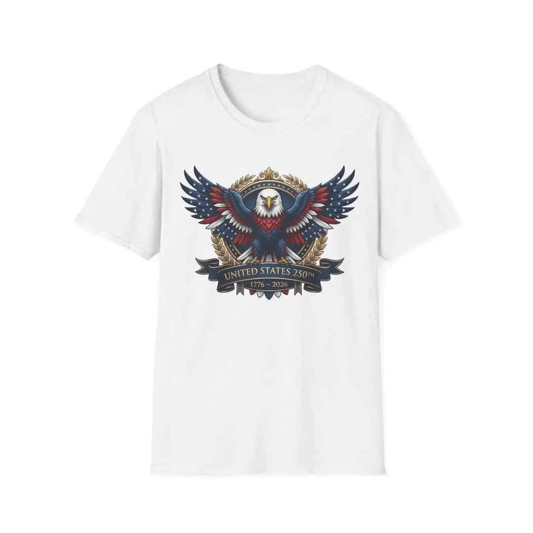 USA Jubiläum T-Shirt Adlerdesign 1776–2026 Unisex Baumwolle Shirt patriotisches Geschenk kaufen - KlareAnsage