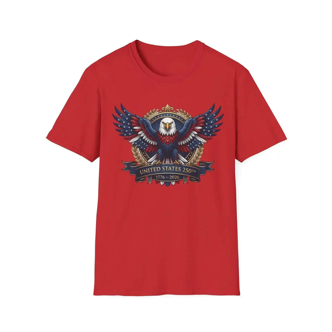 USA Jubiläum T-Shirt Adlerdesign 1776–2026 Unisex Baumwolle Shirt patriotisches Geschenk kaufen - KlareAnsage