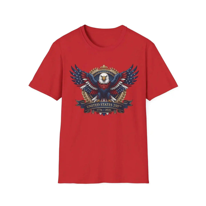 USA Jubiläum T-Shirt Adlerdesign 1776–2026 Unisex Baumwolle Shirt patriotisches Geschenk kaufen - KlareAnsage