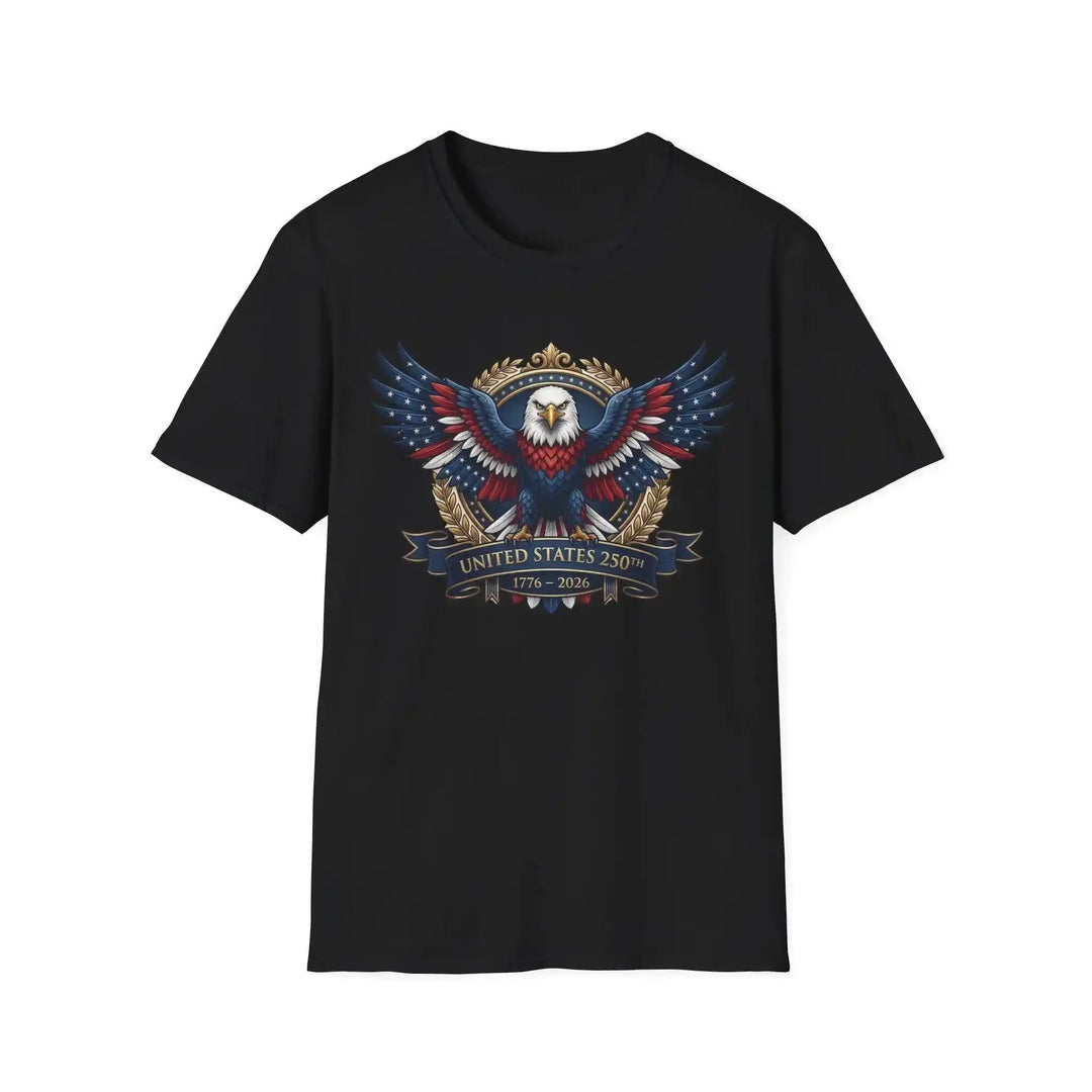 USA Jubiläum T-Shirt Adlerdesign 1776–2026 Unisex Baumwolle Shirt patriotisches Geschenk kaufen - KlareAnsage