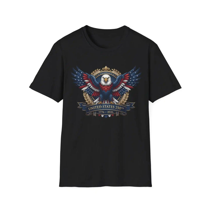 USA Jubiläum T-Shirt Adlerdesign 1776–2026 Unisex Baumwolle Shirt patriotisches Geschenk kaufen - KlareAnsage