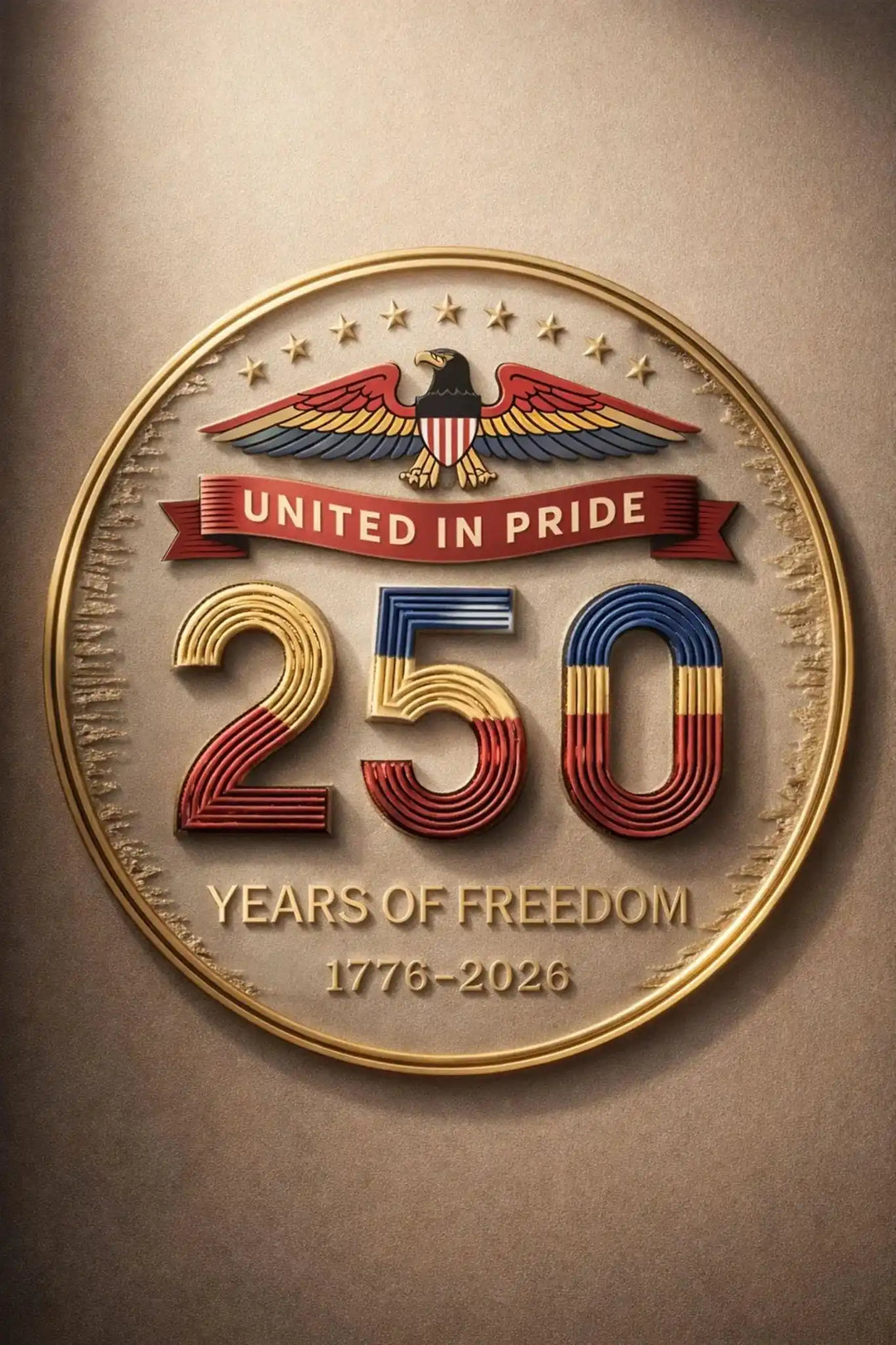 USA Jubiläums - Edition Pride Shirt – 250. Jubiläum der USA - KlareAnsage