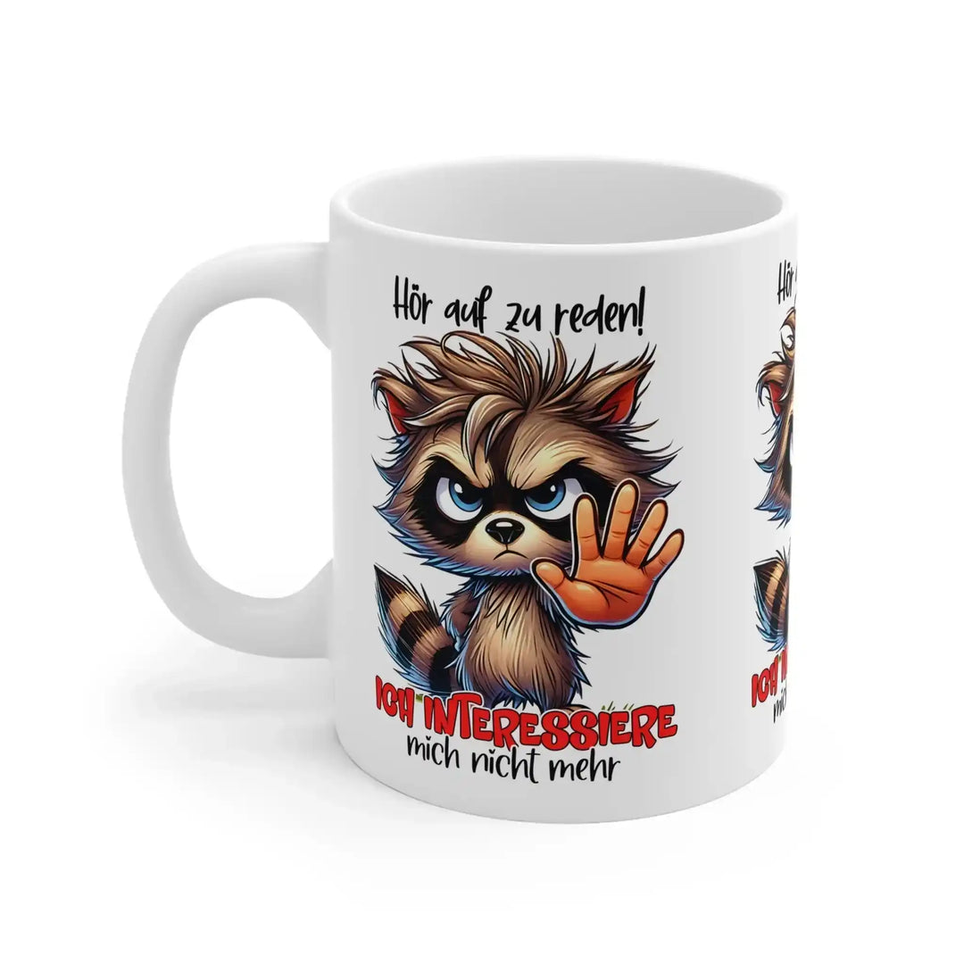 Waschbär Statement Set – Tasse und T-Shirt - KlareAnsage