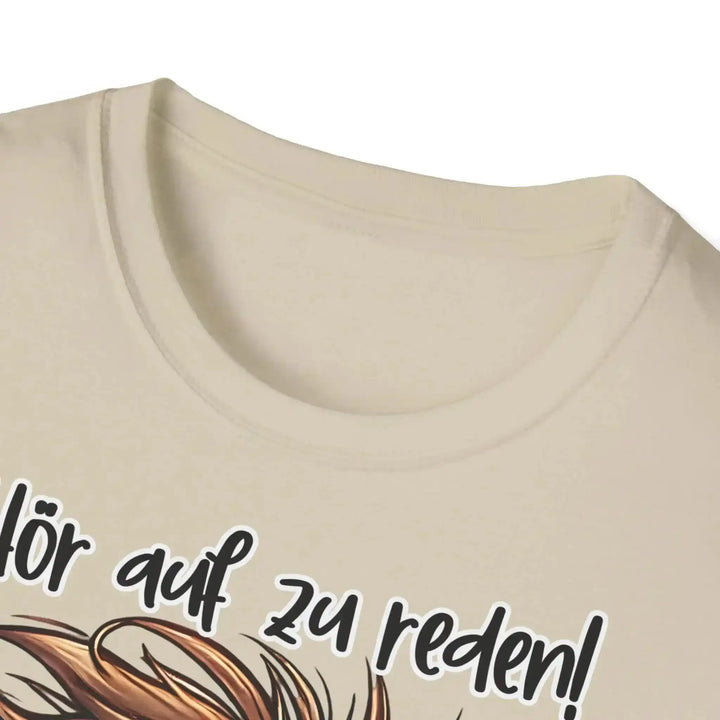 Waschbär Statement T-Shirt – Hör auf zu reden - KlareAnsage