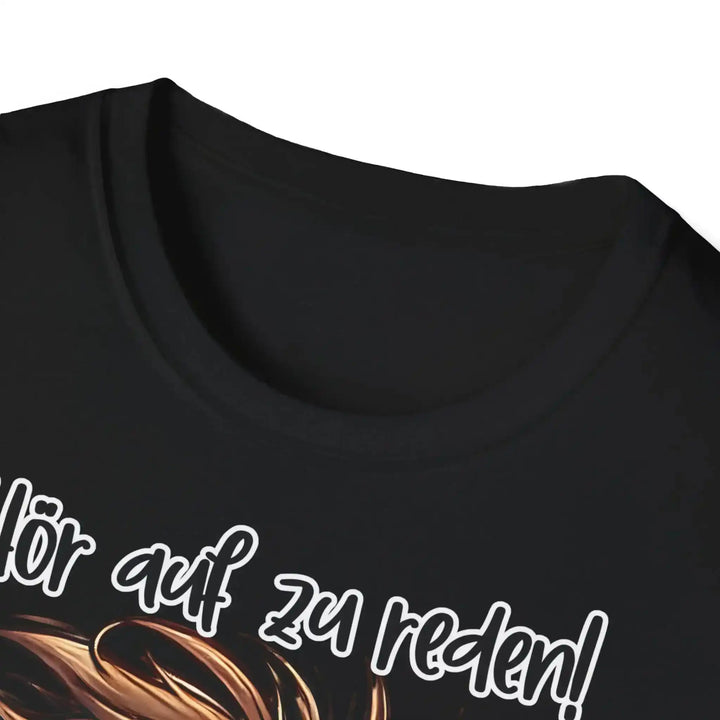 Waschbär Statement T-Shirt – Hör auf zu reden - KlareAnsage